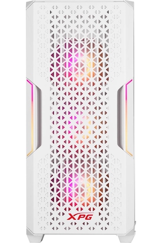 Xpg Starker Air Argb 4x Fan Temperli Cam Mıd Tower Gaming Kasa Beyaz