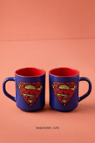 Superman 2'li Kupa Seti Mavi 250 Cc Çok Renkli