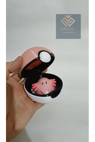 Pokemon Pembe Poke Topu Chansey Hediyeli