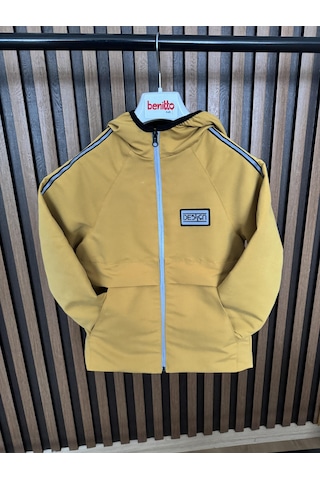 Benitto Kids Erkek Çocuk Mevsimlik Yağmurluk Ceket 51315 Sarı
