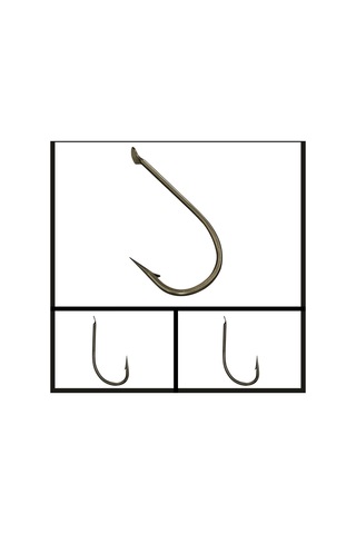 Uyguna-yakala 10'lu Paket Fishack 505 Bronz Olta İğnesi No: 4/0-gne.019