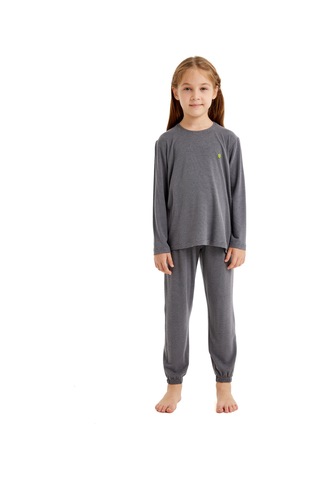 Çocuk Pijama Takımı 60514 - Gri