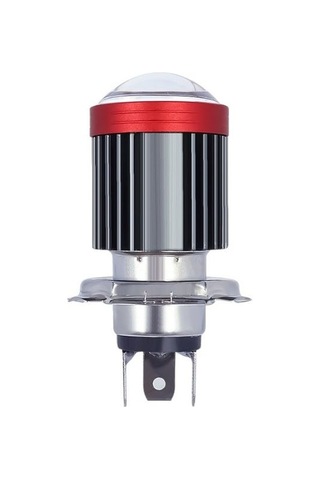 Motosiklet Led Xenon Adet H4 Çakarlı Beyaz-amber-kırmızı / Laam959