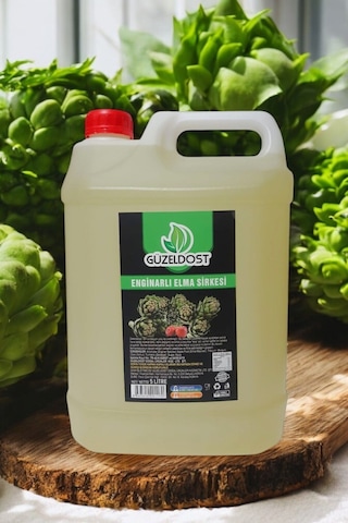 Enginar Sirkesi 5 Litre Katkısız Ev Yapımı Saf Ve Doğal Lezzet