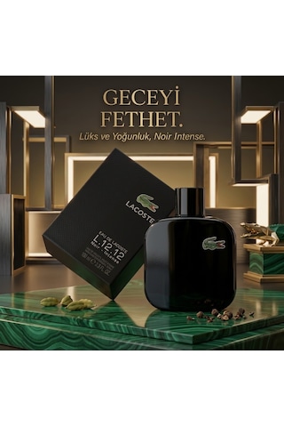 Lacoste L.12.12 Noir Edt 100 Ml Erkek Parfüm Lmn-lc-noır Odunsu