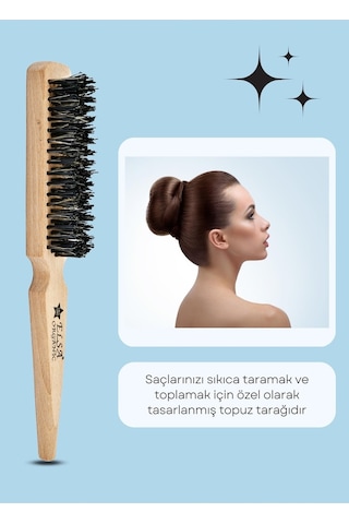 131 Organik Topuz Fırçası