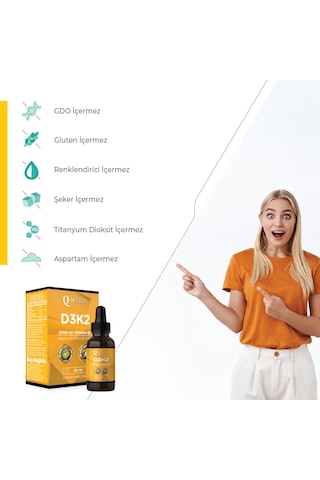 D3k2 Mk-4, Mk-7 20 Ml Damla 2'li
