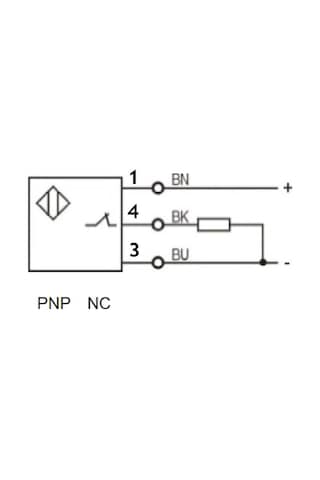 Sick Ime12-04bpozw2s 1040770 ,m12/4mm Pnp-nc 3-kablo Endüktif Sensör