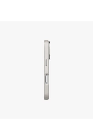 Apple Uyumlu iPhone 17 Pro Kılıf Lyden Vegan Deri Kaplama İnovatif Görünüm Magsafe Premium Kapak Gri