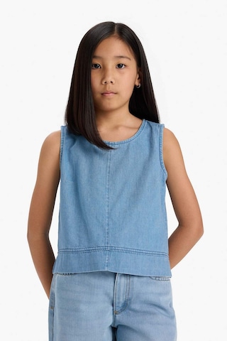 DeFacto Kız Çocuk Kolsuz Jean Bluz E6194A825SMNM28
