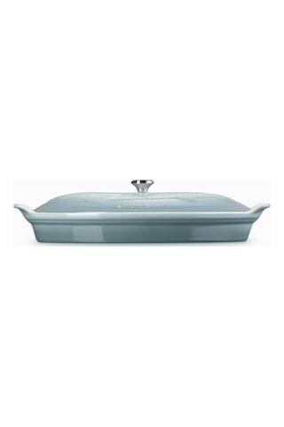 Le Creuset Kapaklı Seramik Balık Pişirme Kabı, 34 Cm Sea Salt