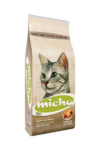 Micho Adult Cat Tavuklu Yetişkin Kedi Maması 3kg