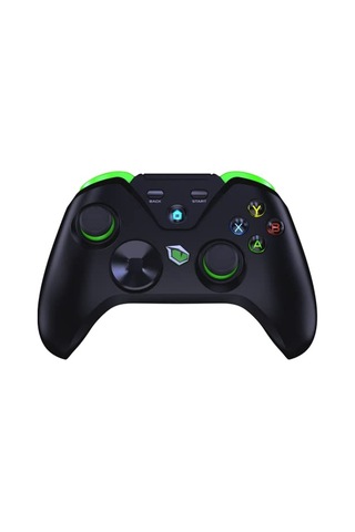 Pusat Clutch Titreşim Geri Bildirimli Çift Mod Kablosuz Bluetooth Ve 2.4 Ghz Gamepad - Siyah