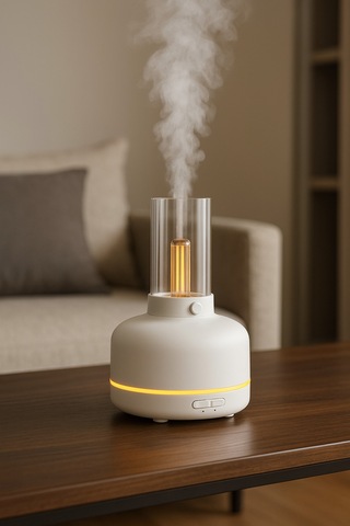 Gece Lambalı Ultrasonik Hava Nemlendirici 330 Ml