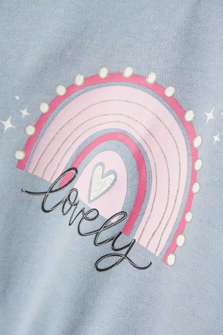 Name It Nmfvenus Ls Nreg Sweat Un Mavi Kız Çocuk Sweatshirt 000000000102263480 Mavi