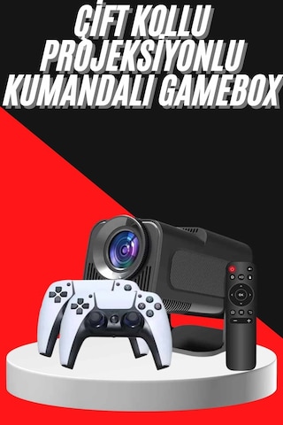 Hepsi Retro Video Oyunu Konsolu Android Tv El Oyun Konsolu Wıfı Taşınabilir Projeksiyon Cihazı Najmaddin