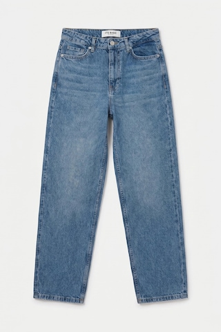 it's basic Kadın Mavi 4s6-4 Relax Fit Esnek Kumaş Denim Jean