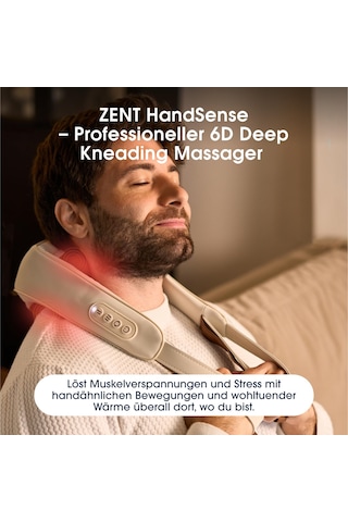 Boyun, Omuz Ve Sırt İçin Zent Handsense Kablosuz Boyun Masaj Cihazı
