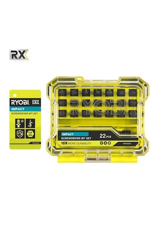 Ryobi Rx 22 Parça Darbeli Tornavida Seti 5132006636