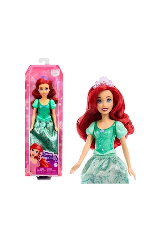Ariel Model Bebek Kız Çocuklar İçin Parıltılı Kıyafet Ve Aksesuarlarla Disney Prenses