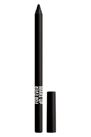 Make Up For Ever Aqua Resist Color Pencil - Suya Dayanıklı Göz Kalemi, 24 Saat Kalıcılık - 01 Whatever Black Diğer