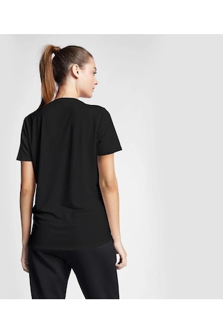 Lescon Kadın Kısa Kollu T-shirt 24s-2204-24b 24btbb002204-siyah Siyah