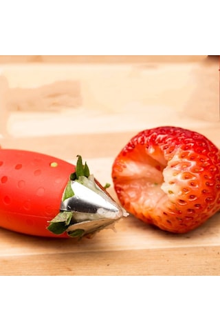 Monyee Stok Meyve Sapı Kaldırıcı, Paslanmaz Çelik Domates Çilek Kökü Kesici, Mutfak Pratik Aletleri Diğer