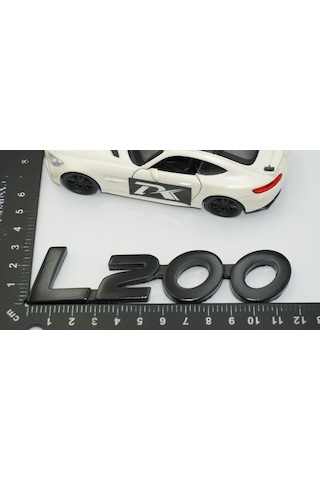 Dk Tuning L200 Bagaj Siyah Yazı Logo Arma Mitsubishi İle Uyumlu