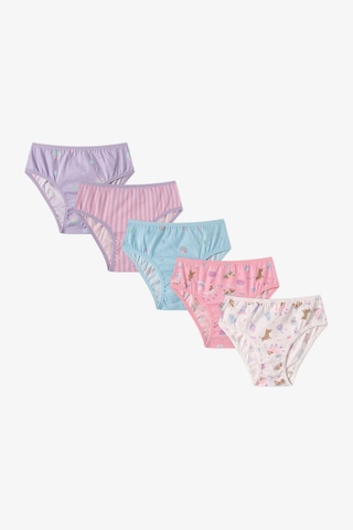 Penti Kız Çocuk Kitty Hug Pamuklu 5li Slip Külot Çok Renkli