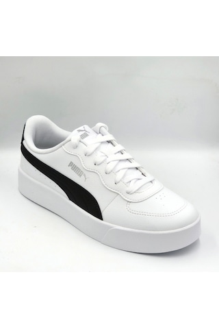 Puma Skye Clean Beyaz Siyah Unisex Sneaker Spor Ayakkabı