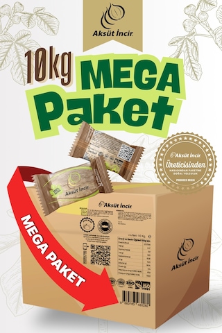 Üreticisinden Jumbo Boy Hijyenik Tek Tek Paketli Aydın İnciri Ab Coğrafi İşaretli 10kg Mega Paket