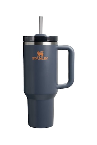 Stanley Quencher Pipetli Termos Bardak 1.18 Lt Alacakaranlık Lacivert