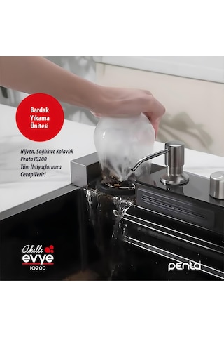 Penta Krom Akıllı Eviye Iq200