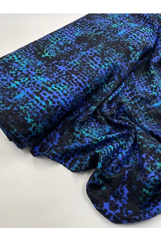 Kışlık Belmando Leopar Desen Viskon