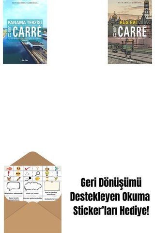 Panama Terzisi + Rus Evi + Okuma Sticker'ları