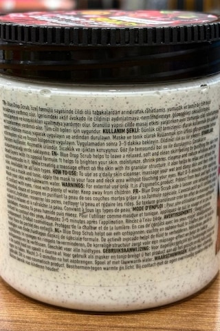 Blue Drop Yüz Bakım Peeling Scrub Nar 500 Ml