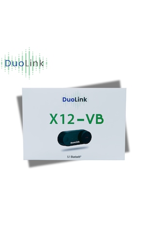 X12 VB İnterkom Bluetooth 2-3 Kişi Grup Motosiklet Kask Kulaklık Müzik Paylaşım Intercom Sesli Yanıt
