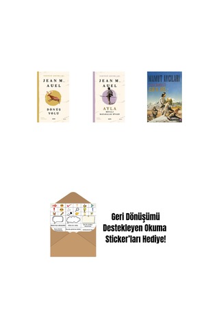 Yeryüzü Çocukları 4 - Dönüş Yolu + Yeryüzü Çocukları 6 - Ayla - Boyalı Mağaralar Diyarı + Mamut Avcıları + Okuma Sticker'ları