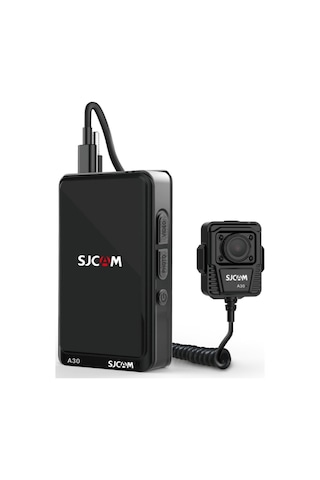 SJCAM A30 Ekranlı Full HD Su Geçirmez Giyilebilir Güvenlik Kamerası