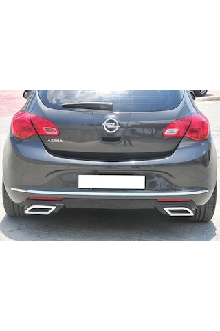 Astra J Hb Sport Difüzör Egzos Görünümlü Piano Black Vakum / 2012