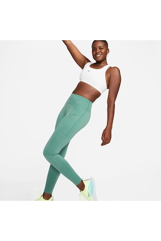 Nike Go Firm-support Mid-rise Full-length Training Kadın Tayt-dq5672-361 Yeşil