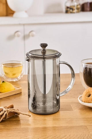 Karaca Alina French Press Gri 600 Ml Gri