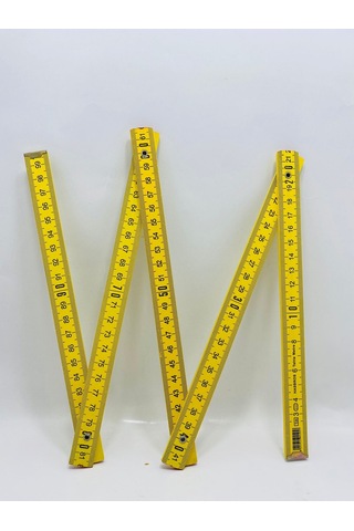 Ağaç/ahşap Kırma Metre 1 Metre - Gizli Perçin Nostalji