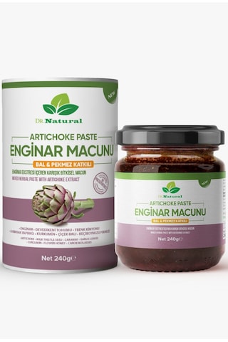 Dr. Natural Enginar Macunu Pekmez ve Bal Katkılı Bitkisel Macun 240 G