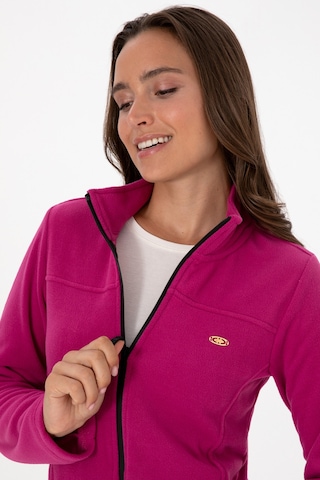 U.s. Polo Assn. Kadın Fuşya Hırka Örme 50316729-vr023 Fusya