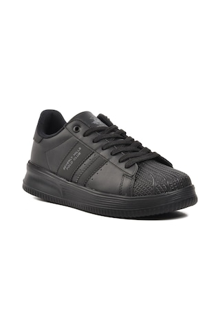 Beverly Hills Polo Club Po-30162 Siyah Kadın Sneaker Beyaz-siyah