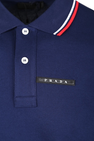 Prada Erkek Polo Yaka T-shırt Sjn256-322-f0sjb Lacivert
