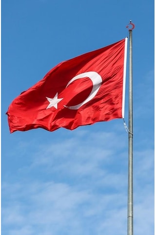 Türk Bayrağı 5 Adet Raşel Türk Bayrağı 70x105