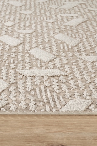 Kaşmir Halı 7/24 İskandinav Sten 200x290 Cm Bej