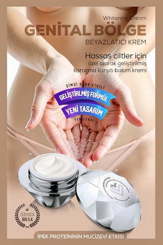 Ecc Health Genital Bölge Beyazlatıcı İntim Krem 50 ML